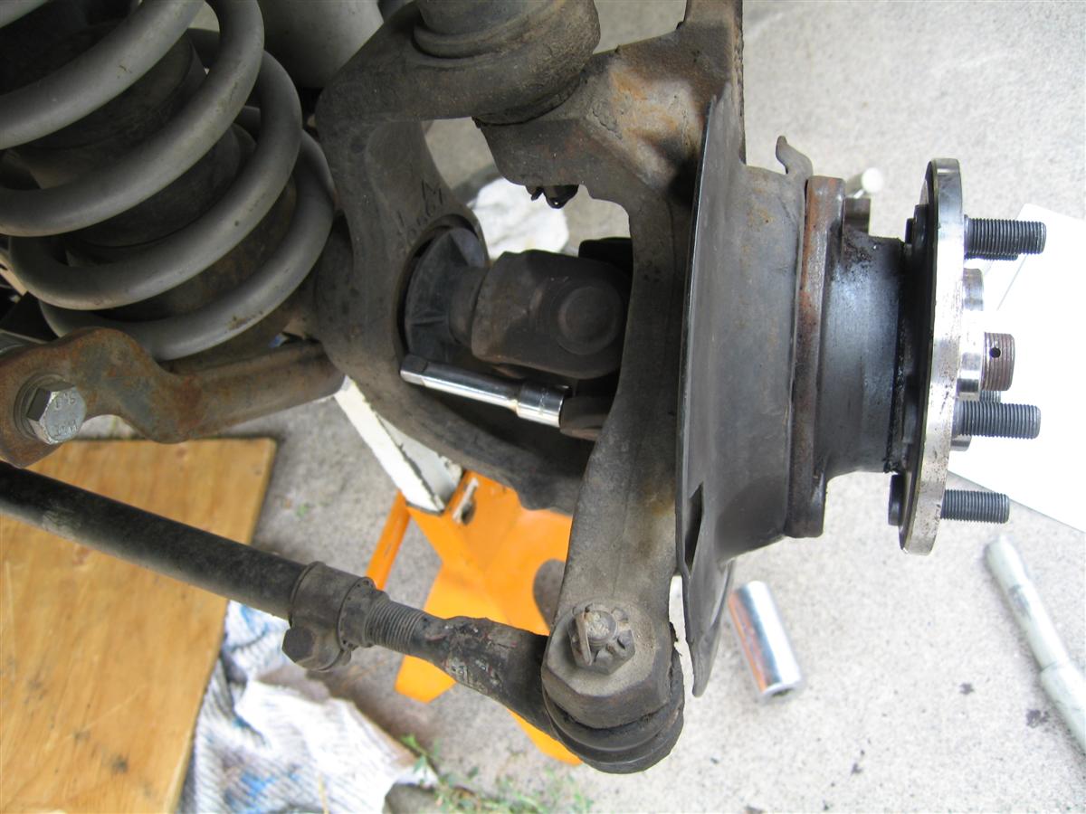 Remove Hub Bearings The Jeep XJ Cherokee
